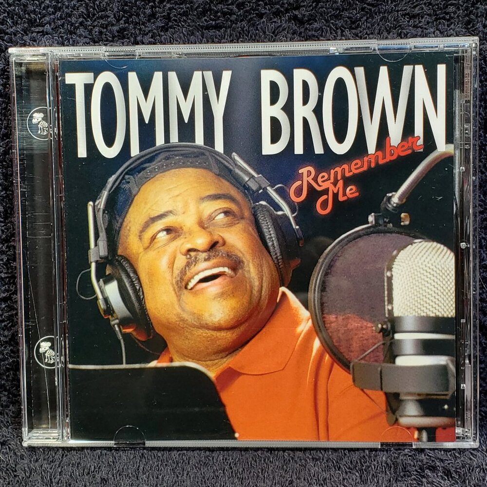 VINTAGE TOMMY BROWN... REMEMBER ME...COMPACT DISC...BONEDOG RECORDS